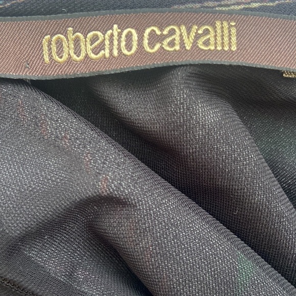 ROBERTO CAVALLI l Paisley Print Crewneck Dress - Picture 15 of 15